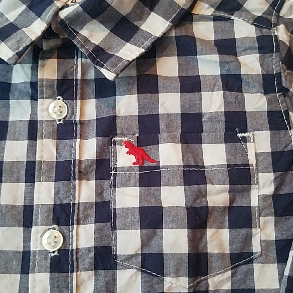 Carters checkered button down - Picture 3 of 4